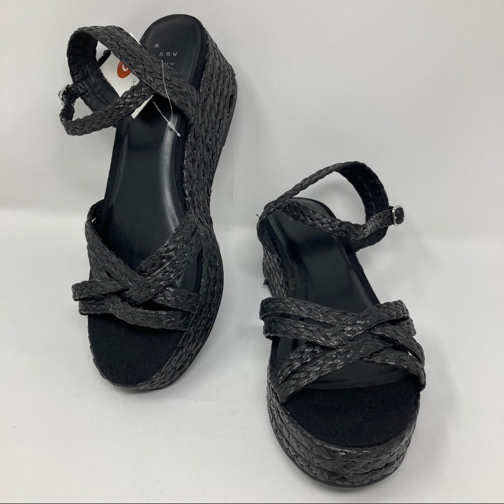 Women's Luisa Woven Straw Wedge a New Day - Picture 11 of 12